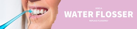 Does a water flosser replace flossing?