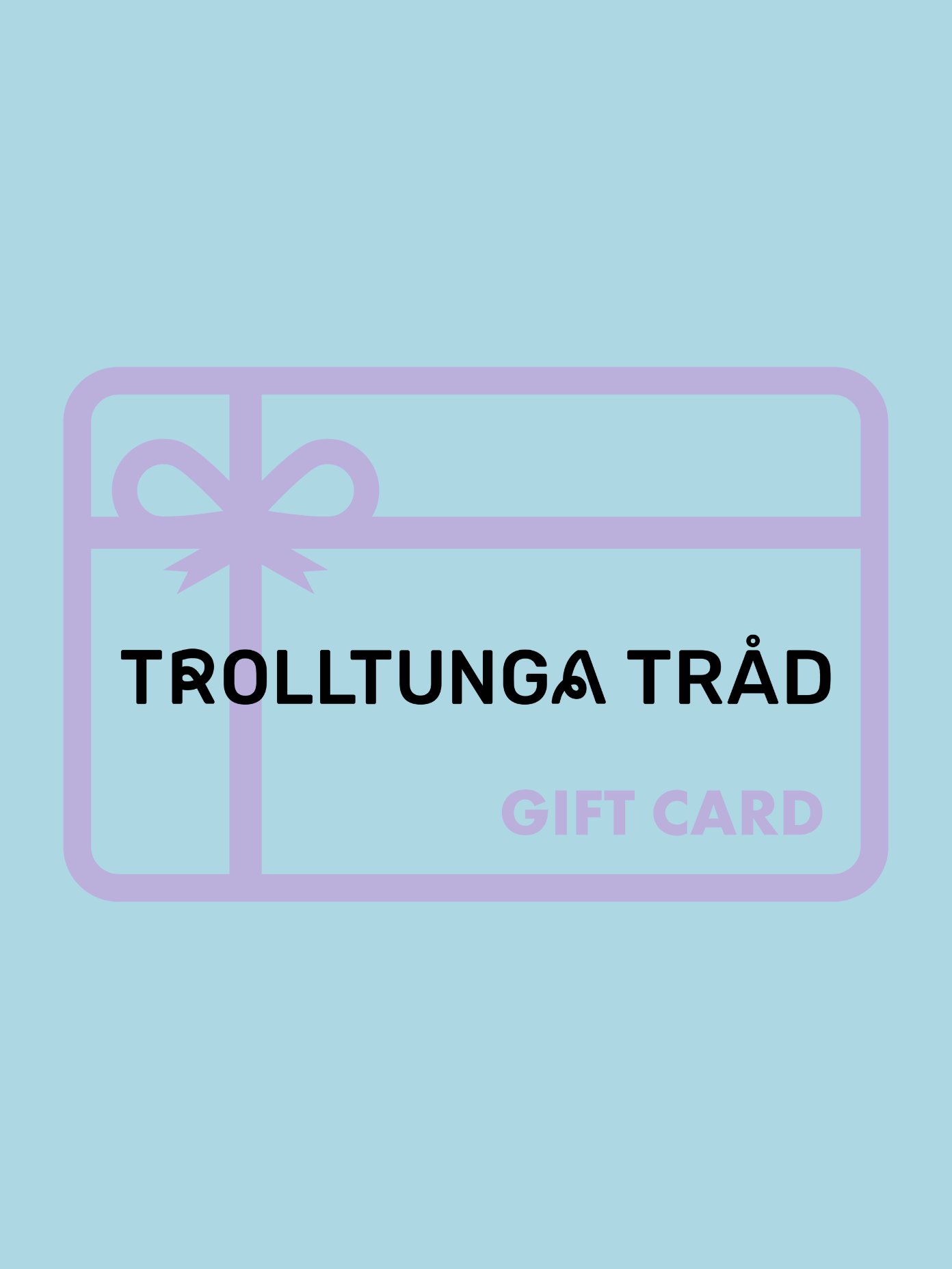 TrollTunga Tråd gift card